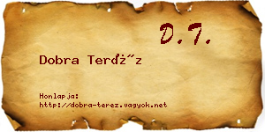 Dobra Teréz névjegykártya
